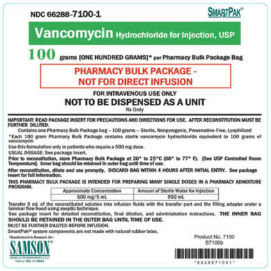 SmartPak® Vancomycin Hydrochloride 100 grams